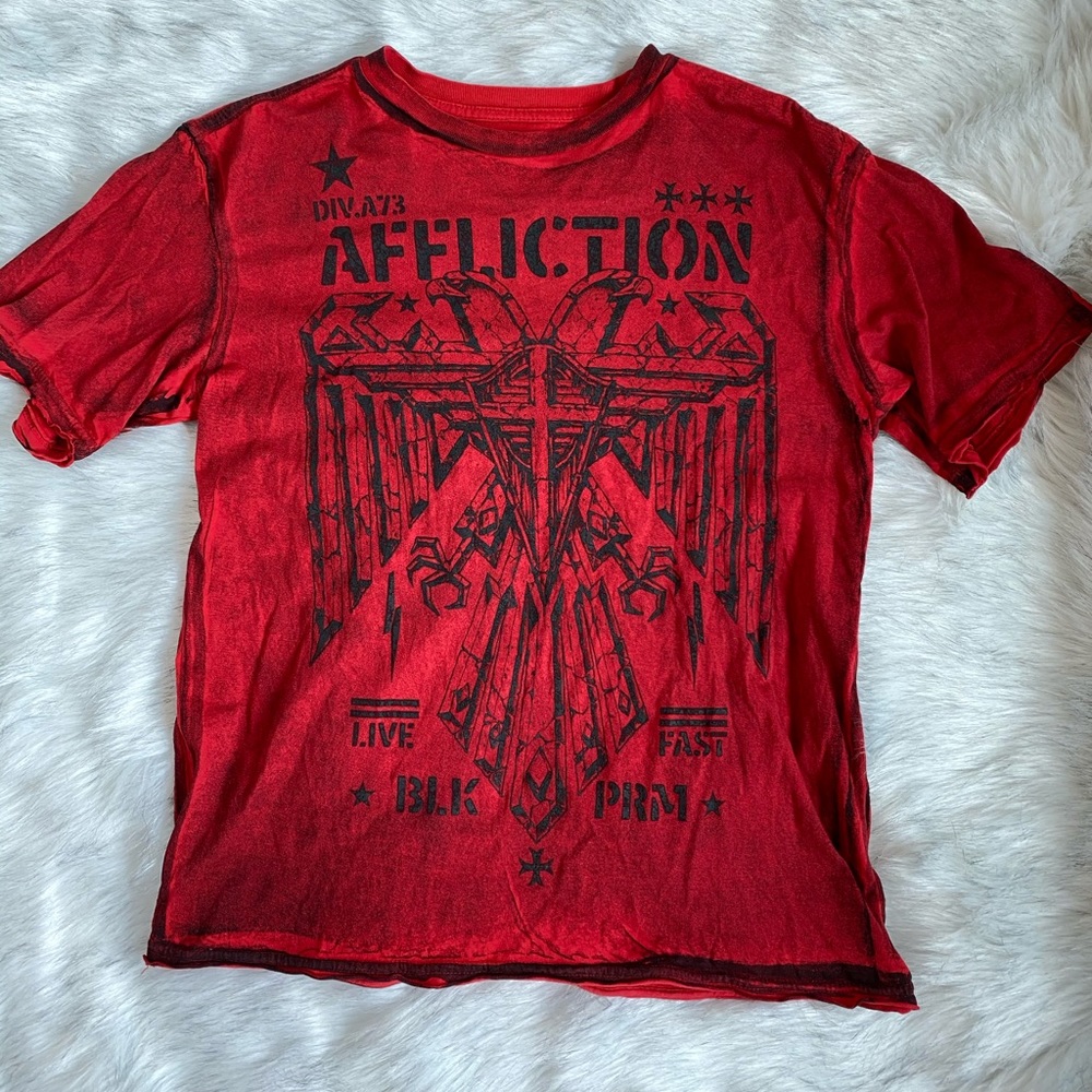 Boys affliction shirt